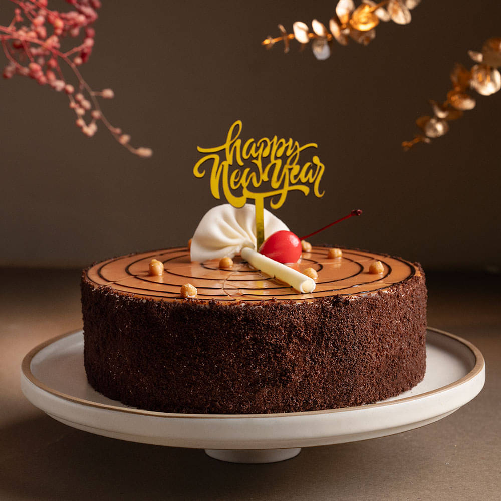 New Year Butterscotch Cake