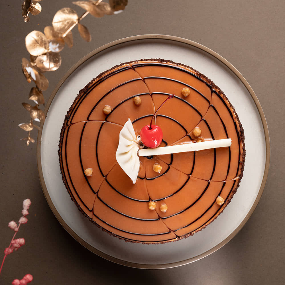 New Year Butterscotch Cake