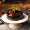 New Year Choco Truffle Cake