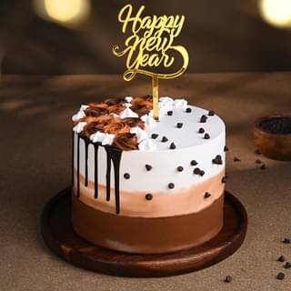 New Year Chocolate Sensation Cake