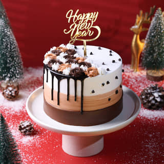 New Year Chocolate Sensation Cake New Year Chocolate Sensation Cake