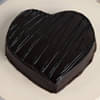 New Year Heart Choco Pinata Cake