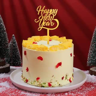 New Year Rasmalai Bliss Cake New Year Rasmalai Bliss Cake