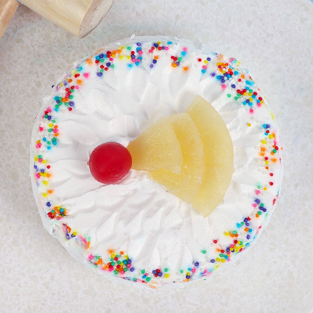New Year Smash Pineapple Pinata Cake