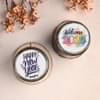 New Year Wishes Chocolate Jar Cake Duo