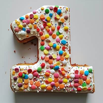 number-cake