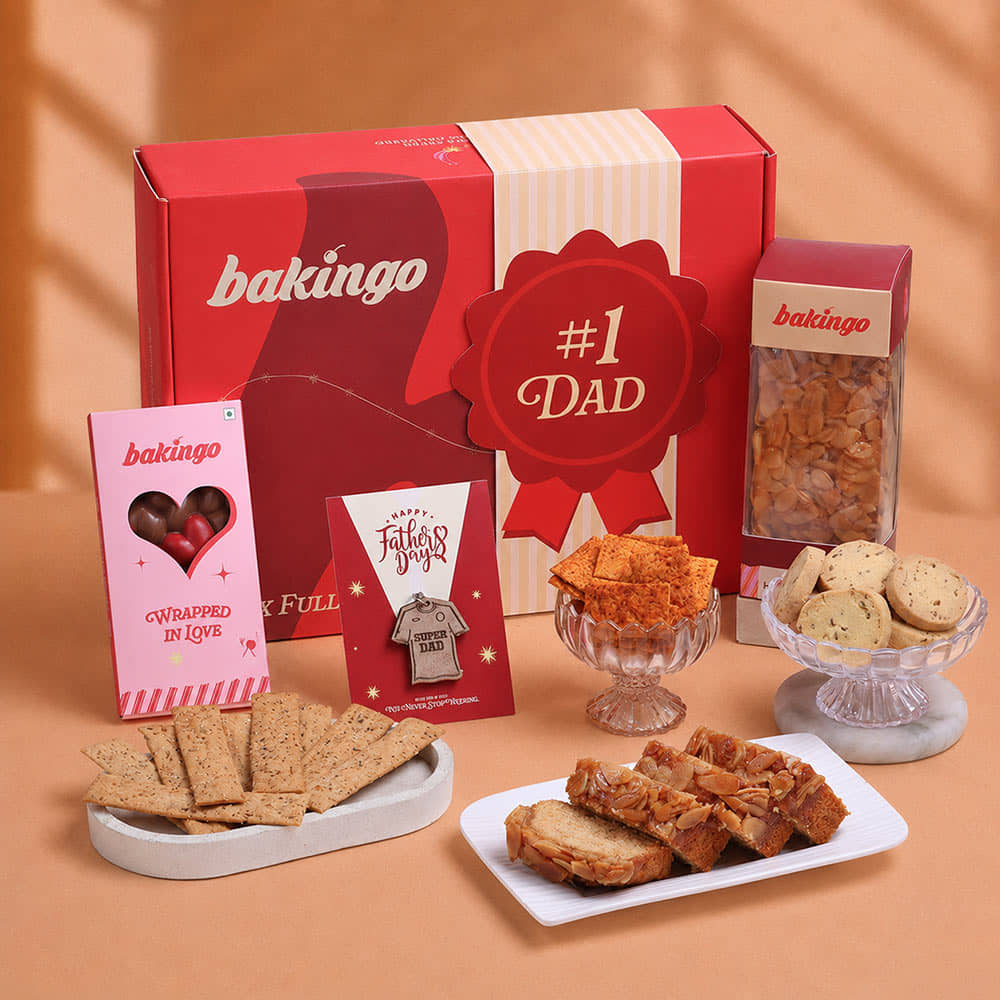 Number One Dad Gourmet Treats Hamper