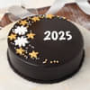 New Year Chocolate Cream Cake Online