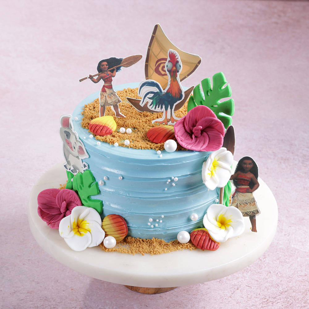 Ocean Voyage Moana Cake Ocean Voyage Moana Cake