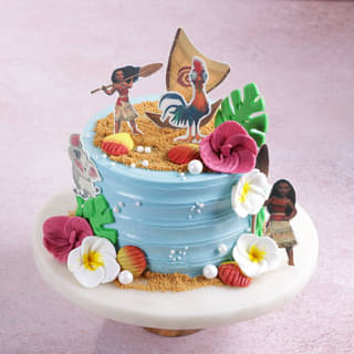 Ocean Voyage Moana Cake Ocean Voyage Moana Cake