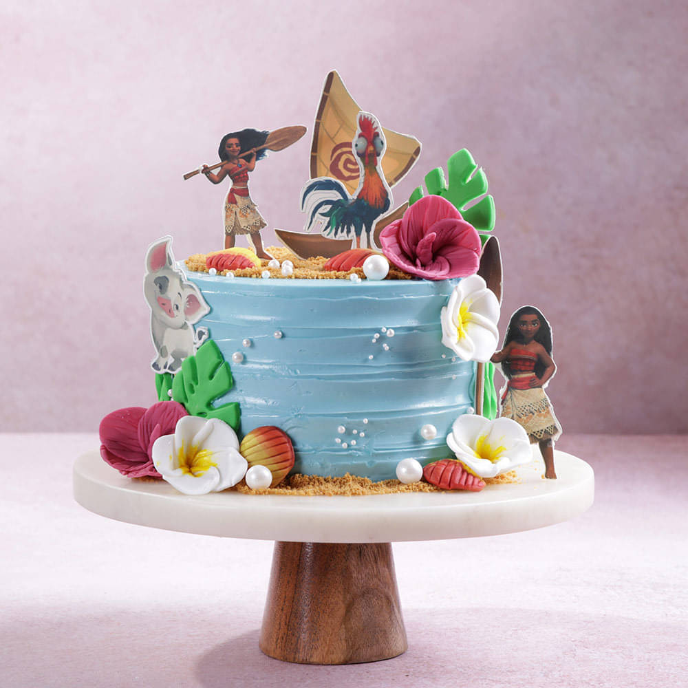 Ocean Voyage Moana Cake