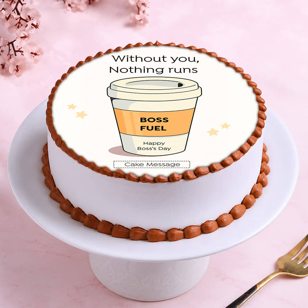 Office MVP Boss Cake