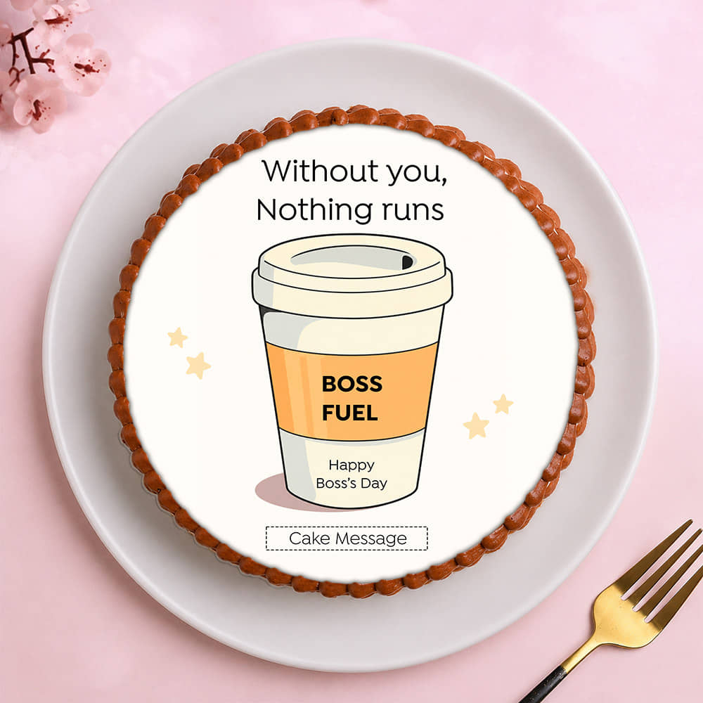 Office MVP Boss Cake