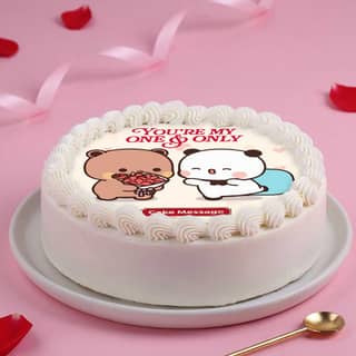 Side View of Only You Bubu Dudu Cake
