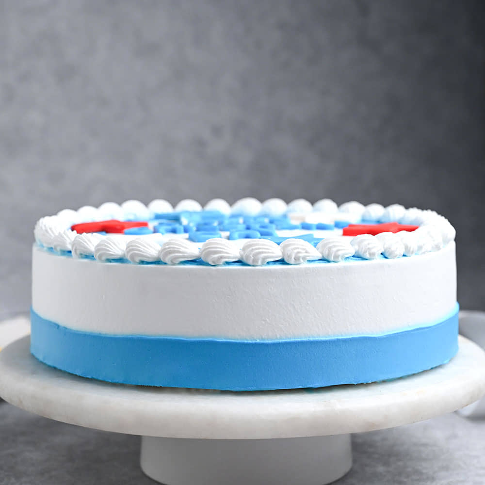 Children's Day Pineapple Cream Cake