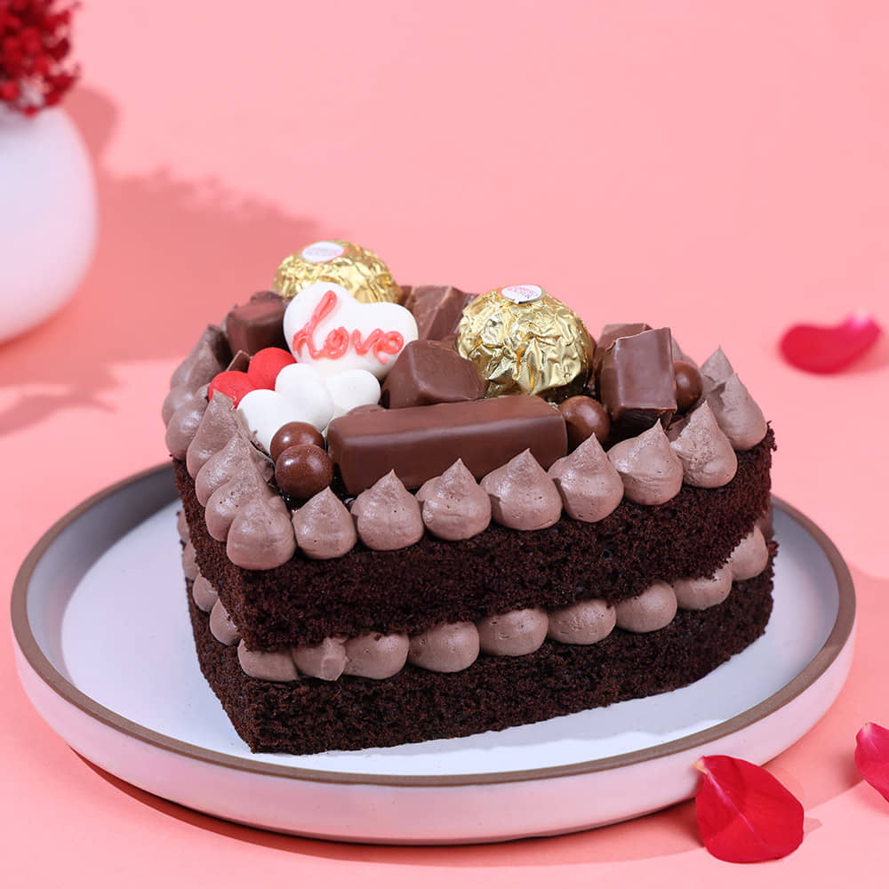 Passionate Love Chocolate Cake