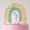 Pastel Rainbow Unicorn Semi Fondant Cake