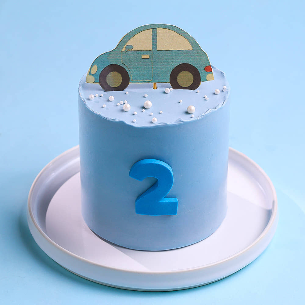 Pearls N Car Bento Cake