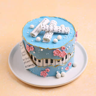Pearls N Notes Piano Cake Pearls N Notes Piano Cake