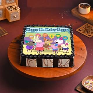 Peppa Birthday Party Cake Peppa Birthday Party Cake