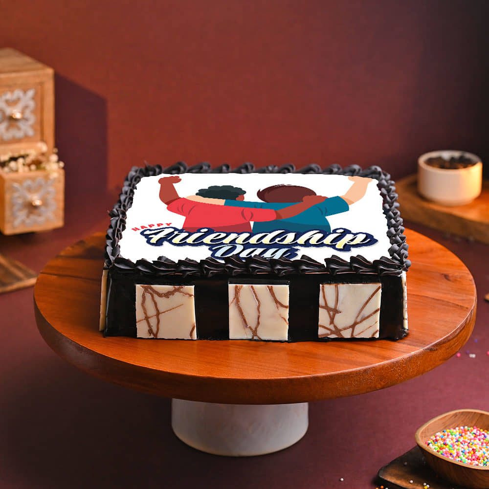 Cherished Friendship Day Cake