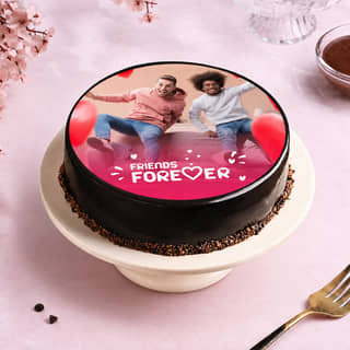 Friendship Day Photo Cake