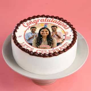 Congratulations Personalised Cake