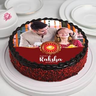 Raksha Bandhan Photo Cake