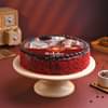 Top View of Raksha Bandhan Photo Cake