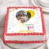 Photo One Year Bday Cake