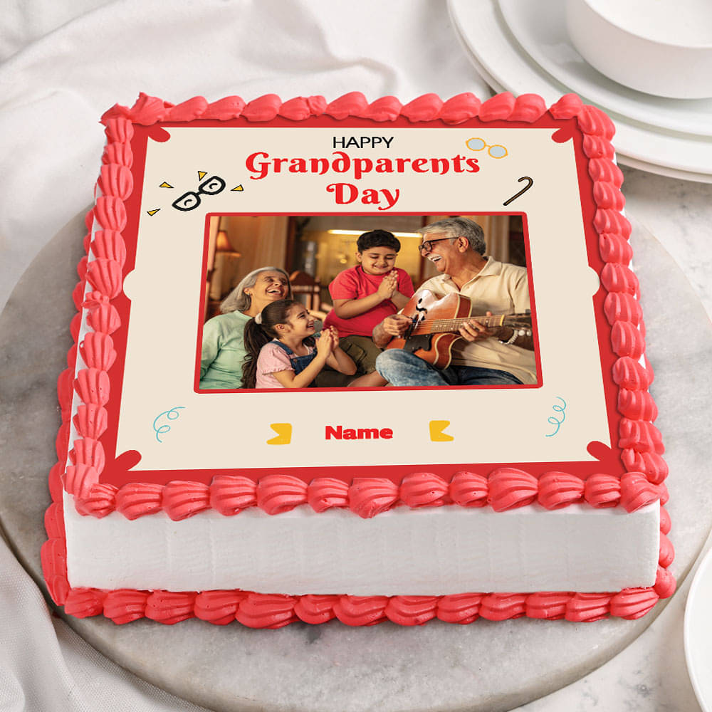 Send Cake for Grandfather with Same Day Delivery - MyFlowerTree