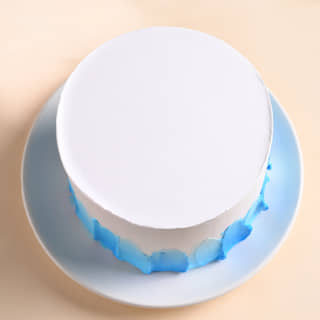 Top View of Pineapple Cake N Bhaiya Bhabhi Rakhi Set