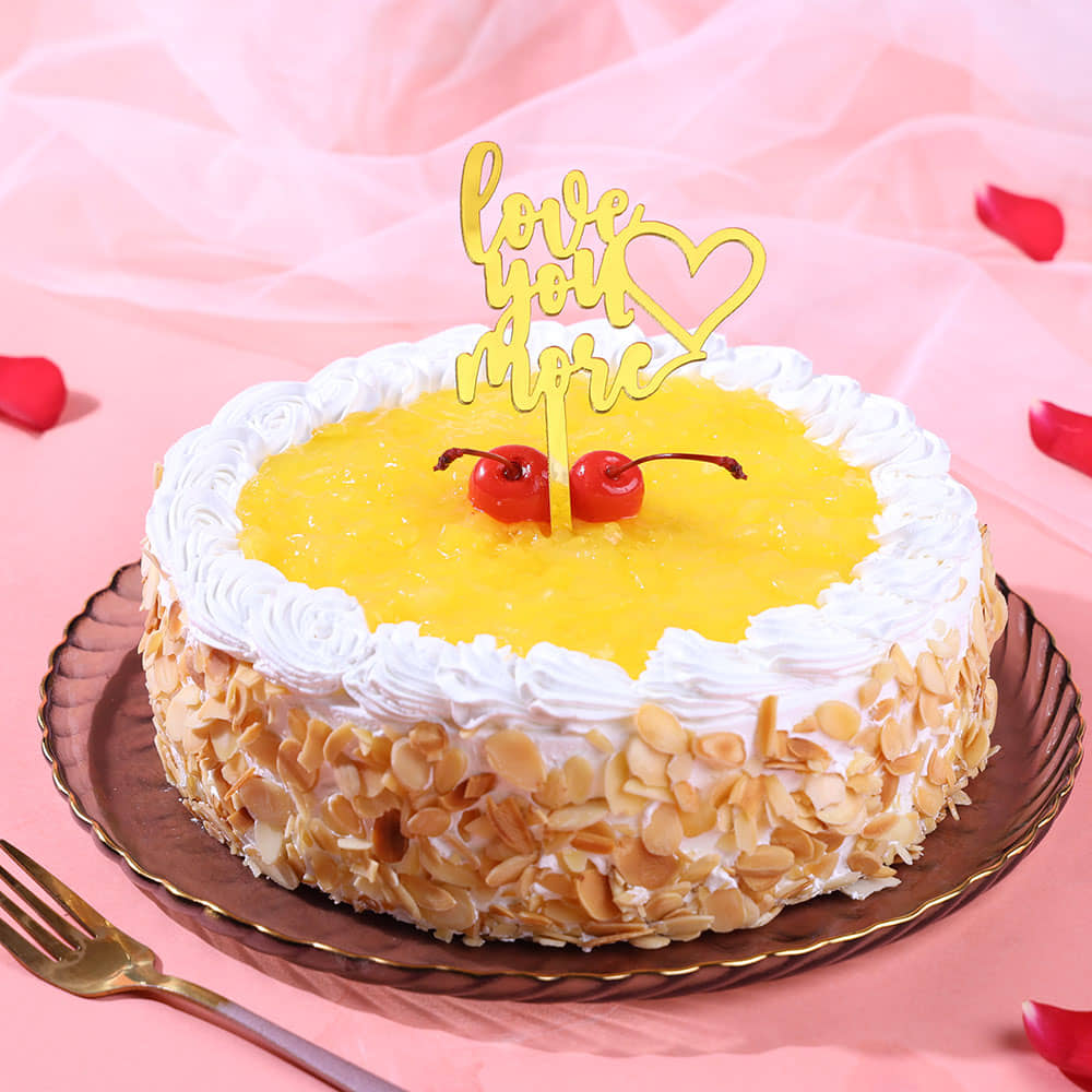 Pineapple Love Delight Cake