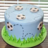 Order Playful Football Theme Fondant Cake Online