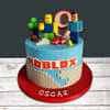 Order Playful Roblox Fondant Cake Online 