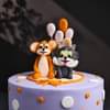 Playful Tom N Jerry Theme Cake