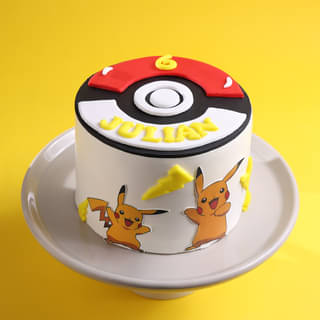 Poke Fun Pikachu Cake
