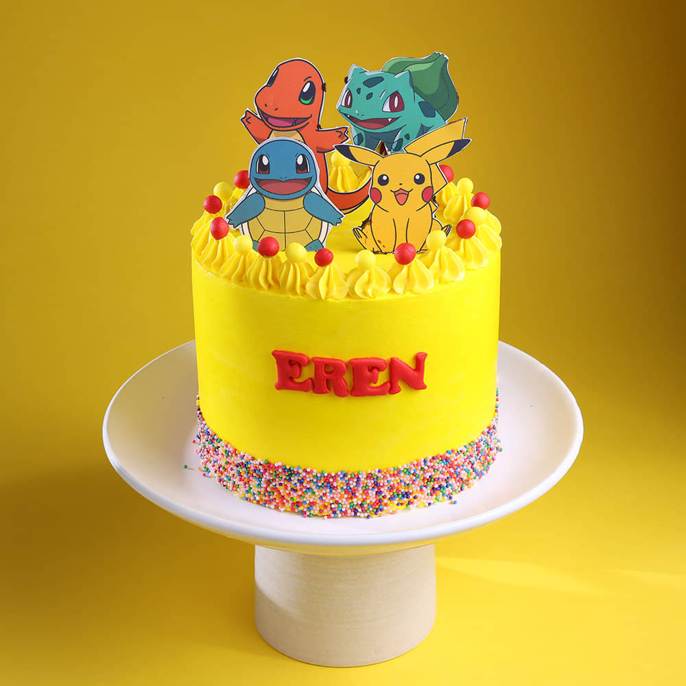 Pokemon Squad Cake