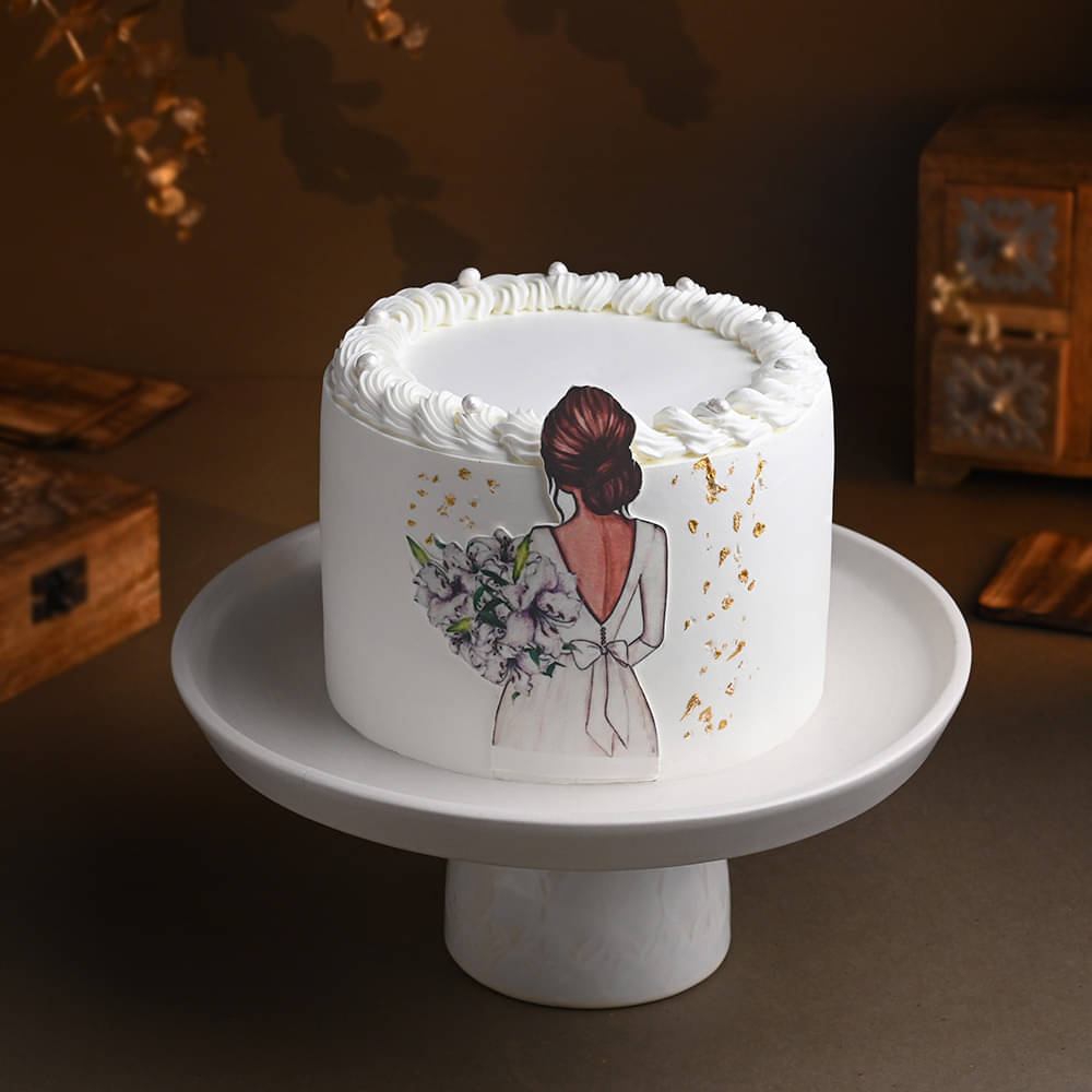 Pineapple Women's Day Cream Cake