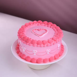Pretty Pink Barbie Theme Cake