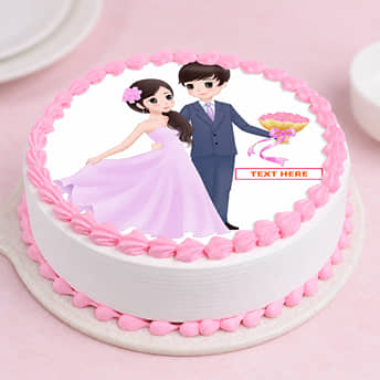 Pretty Prince N Princess Cake Prince N Princess Round Cake