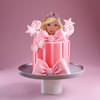 Princess in Pink Barbie Cake