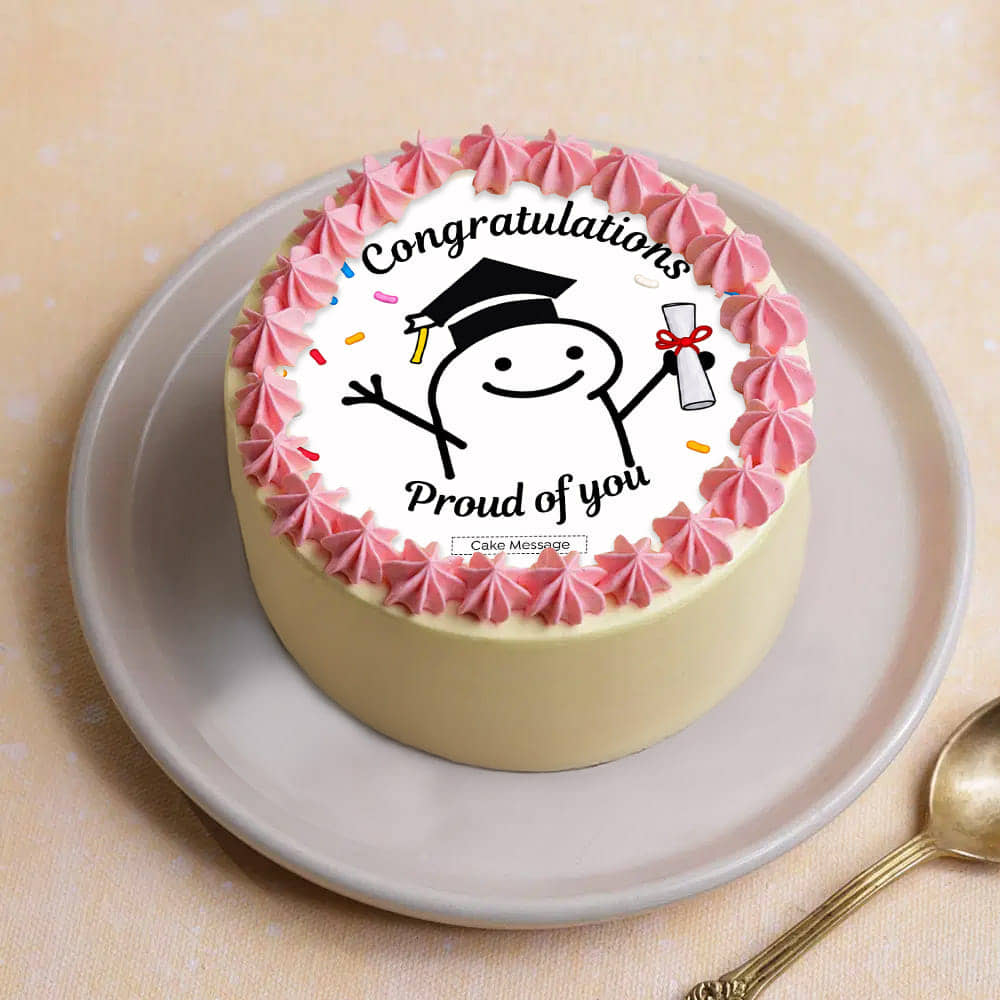 Proud Of You Graduation Bento Cake