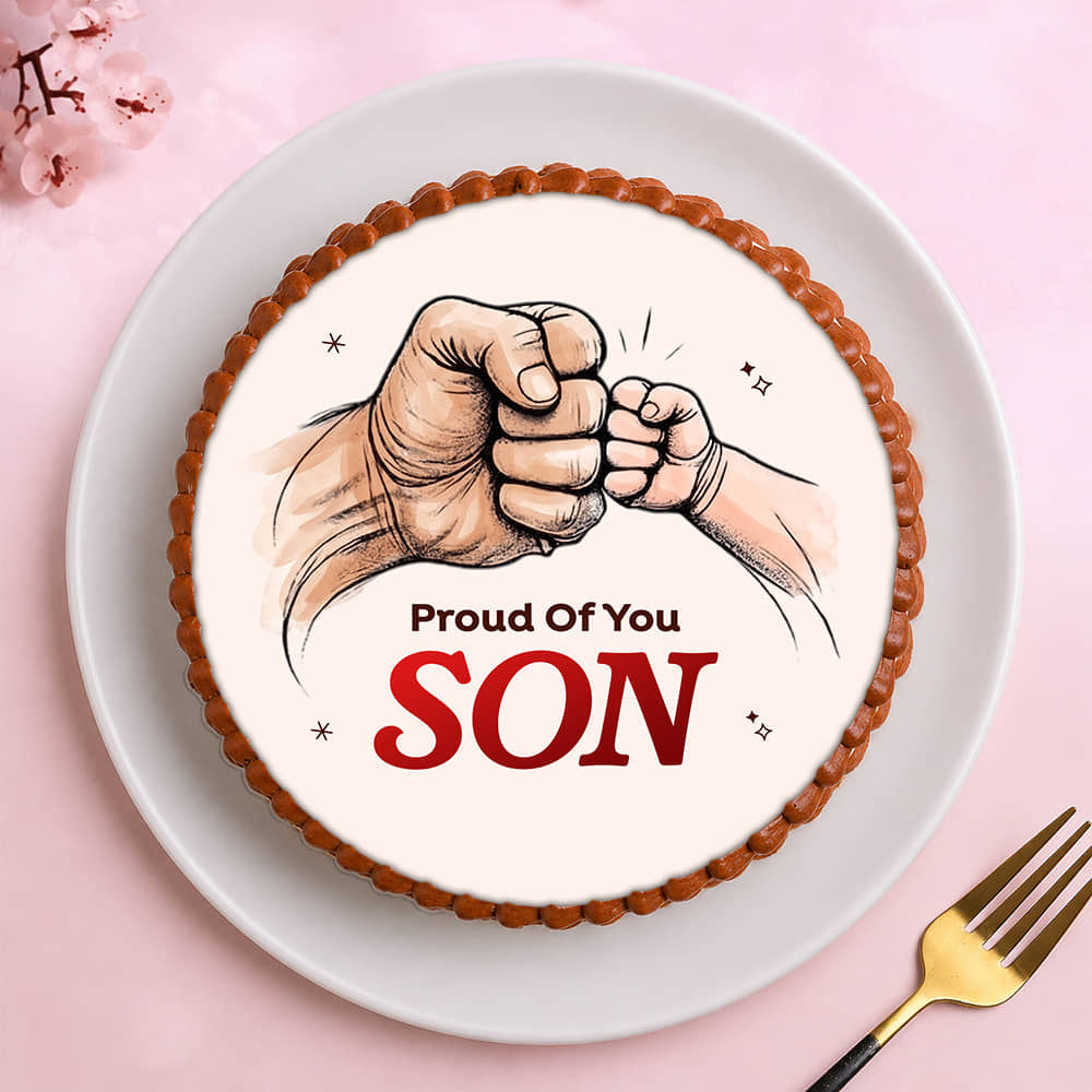 Proud Of You Son Cake