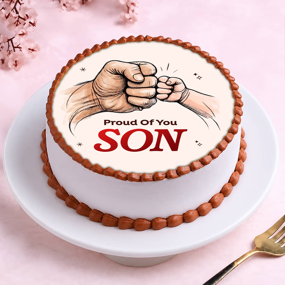 Proud Of You Son Cake