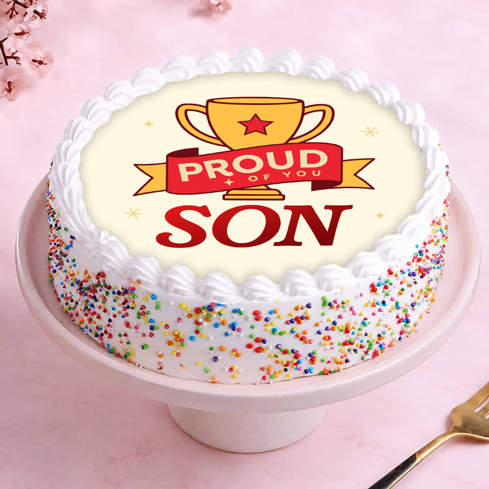 Proud Of You Son Sprinkle Cake Proud Of You Son Sprinkle Cake