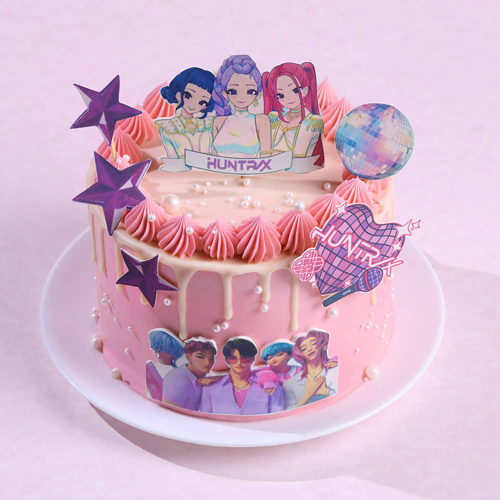 Huntrix Demon Hunters Cake