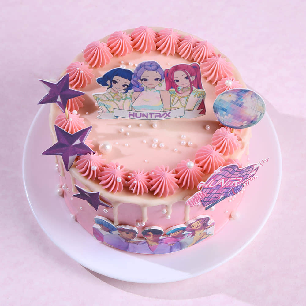 Huntrix Demon Hunters Cake
