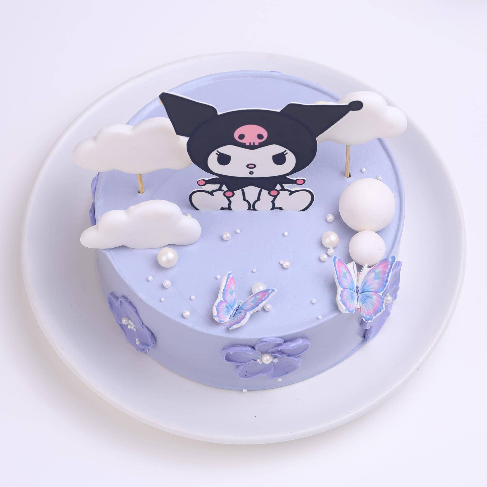 Clouds N Pearls Kuromi Cake