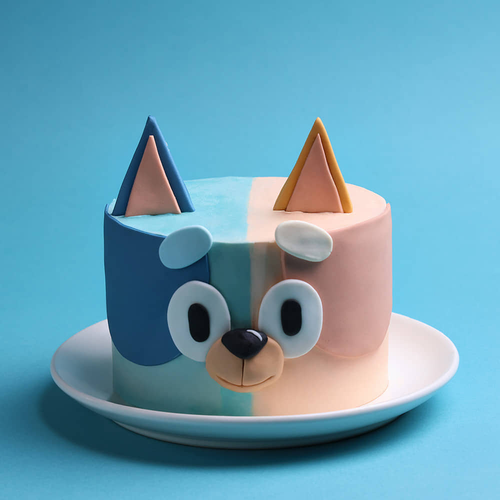 Cute Puppy Face Cake